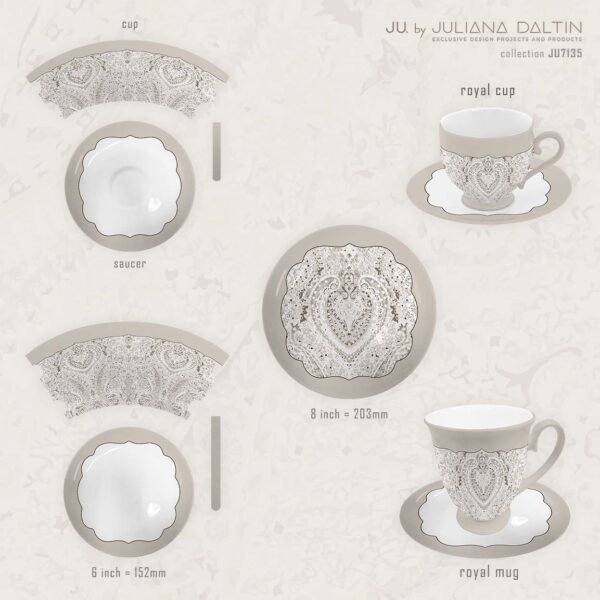 PORCELANA MESA CLASSIC PAISLEY
